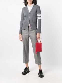 Thom Browne cropped pinstriped trousers