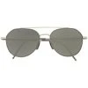 Thom Browne RWB aviator-frame sunglasses