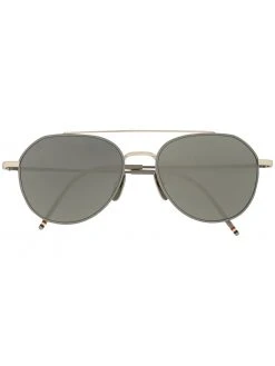 Thom Browne RWB aviator-frame sunglasses