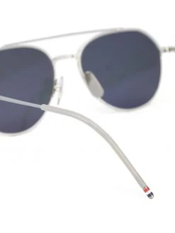 Thom Browne RWB aviator-frame sunglasses