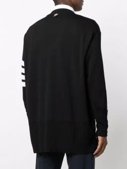 Thom Browne 4-Bar stripe ribbed jumper