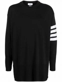 Thom Browne 4-Bar stripe ribbed jumper