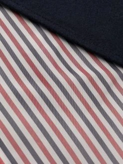 Thom Browne 4-Bar stripe single-breasted coat