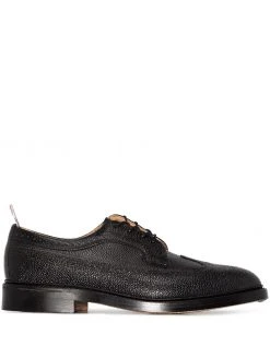 Thom Browne punch-hole leather brogues